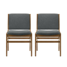 Load image into Gallery viewer, Contemporary Dining Chair Set Upholstered Fabric With Rubberwood Frame
