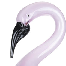 Load image into Gallery viewer, Murano Flamingo Figurine Tabletop Sculpture - Pink