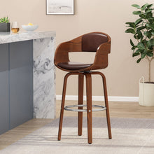 Load image into Gallery viewer, Modern Bar Stool, Swivel Function