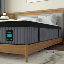Load image into Gallery viewer, 14" Hybrid Mattress, Memory Foam & Pocket Spring Bed, Cooling, Pressure Relief, Back & Hip Support - Gray / White - King