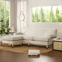 Load image into Gallery viewer, Alana - L-Shape Reversible Sectional Sofa - Light Beige