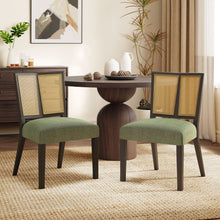 Load image into Gallery viewer, Mid Century Rattan Dining Chair Without Arms Set