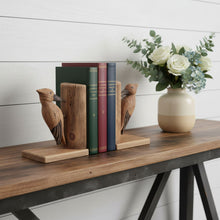 Load image into Gallery viewer, Bird Decorative Bookends (Set of 2) - Brown
