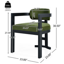 Load image into Gallery viewer, Stylish Indoor Upholstered Wood Dining Chair (Set of 2)