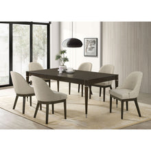 Load image into Gallery viewer, Blakely - 7 Piece Rectangular Dining Set With Extendable Table Upholstered Chairs - Ash Brown