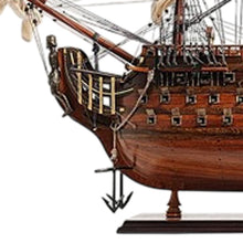 Load image into Gallery viewer, Hand Painted Boat (401848) - Brown