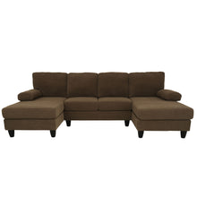 Load image into Gallery viewer, U-Shaped Sofa With Dual Chaise
