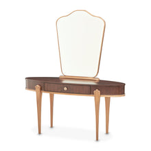 Load image into Gallery viewer, Camellia Field - Wood Vanity Desk