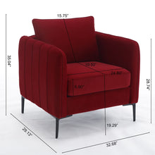 Load image into Gallery viewer, Accent Chair With Pillow For Living Room