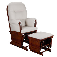 Load image into Gallery viewer, Glider Chair With Ottoman