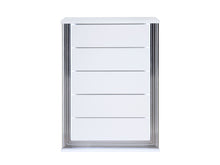 Load image into Gallery viewer, 49" Wood Lighted Five Drawer Dresser - White