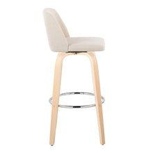 Load image into Gallery viewer, Toriano - Contemporary Fixed Height Barstool & Swivel With Round Footrest (Set of 2)