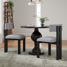 Load image into Gallery viewer, Modern Upholstered Armless Dining Chairs With Metal Legs
