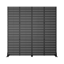 Load image into Gallery viewer, Three Panel Screen Room Divider (720190) - Black