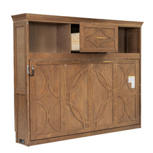 Load image into Gallery viewer, Murphy Bed With Charging Station And Drawer
