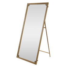 Load image into Gallery viewer, Full Length Mirror With Stand, Floor Standing Dressing - Antique Gold