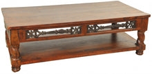 Load image into Gallery viewer, Rectangular Wooden Coffee Table - Brown