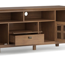 Load image into Gallery viewer, Artisan - TV Media Stand - Rustic Natural Aged Brown