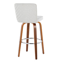Load image into Gallery viewer, Henry - Contemporary Fixed Height Barstool With Swivel With Round Footrest (Set of 2)