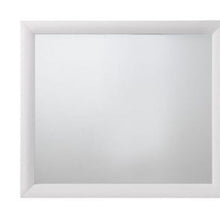 Load image into Gallery viewer, 35" Square Framed Mounted Dresser Mirror - White