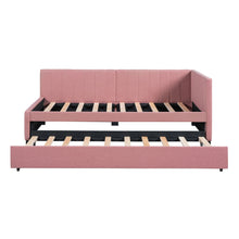 Load image into Gallery viewer, Upholstered Daybed, Sofa Bed Frame, No Box Spring Needed