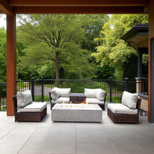Load image into Gallery viewer, Outdoor Elegance Conversation Set With Fire Pit