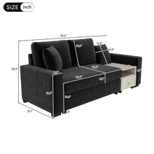 Load image into Gallery viewer, Modular Sofa Couch With Storage Armrest And Center Console