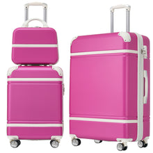 Load image into Gallery viewer, Hardshell Luggage Sets 3 Pieces 20" / 24" Luggages And Cosmetic Case Spinner Suitcase With Tsa Lock Lightweight