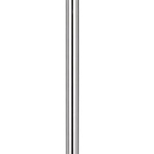 Load image into Gallery viewer, Tray Table Floor Lamp With White Square Shade - Chrome