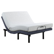 Load image into Gallery viewer, California King Adjustable Bed Base With Ergonomic Support And Wireless Remote Control - Black