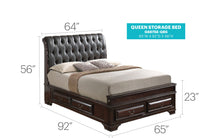 Load image into Gallery viewer, LaVita - Storage Bed Elegant Transitional