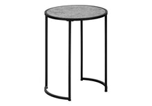 Load image into Gallery viewer, 24" Round End Table - Black And Gray