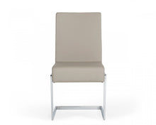 Load image into Gallery viewer, Faux Leather Upholstered Dining Room Side Chairs (Set of 2) - Gray