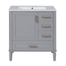 Load image into Gallery viewer, Traditional Bathroom Vanity Set With Soft Close Doors