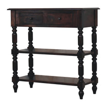 Load image into Gallery viewer, Solid Wood Wood End Table With Drawer Shelf (719327) - Brown