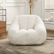 Load image into Gallery viewer, Comfy Bean Bag Chair With Memory Foam Filler, Tufted Soft