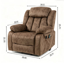 Load image into Gallery viewer, Recliner Lift Chair With Massage & Heating For Living Room - Brown