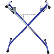 Load image into Gallery viewer, Folding Bumper Stand Lightweight Panel Stand - Blue