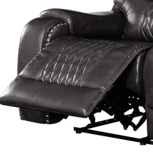 Load image into Gallery viewer, Braylon - Magnetite Synthetic Leather Manual Recliner Sofa - Brown