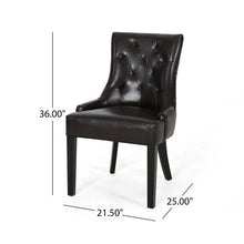 Load image into Gallery viewer, Contemporary Cheney Dining Chair Set With Tufted Design