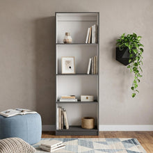 Load image into Gallery viewer, Four Tier Bookcase - Gray / White