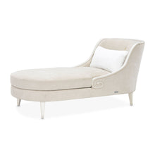 Load image into Gallery viewer, La Marisia - Chenille Chaise - Tranquil / Light Champagne