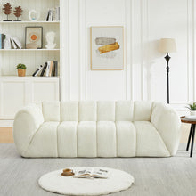 Load image into Gallery viewer, Modern Sofa With Piano Key Backrest