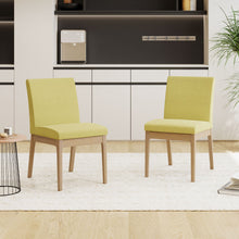 Load image into Gallery viewer, Contemporary Fabric Comfort Dining Chairs (Set of 2)