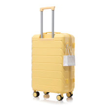 Load image into Gallery viewer, Hard Shell Luggage With Scratch Resistant Surface, 4 Wheels, Combination Lock & Side Hooks