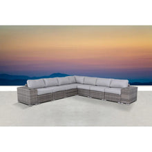 Load image into Gallery viewer, Minnesota - 9 Piece Sectional Sofa Set With Cushions - Gray Mix