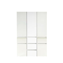 Load image into Gallery viewer, Elise - Modular Closet System With Mirror - White