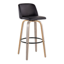 Load image into Gallery viewer, Toriano - Fixed Height Contemporary Barstool With Swivel With Round Footrest (Set of 2)