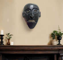 Load image into Gallery viewer, Decorative Mask Tabletop Sculpture (554705) - Black