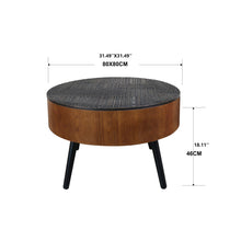 Load image into Gallery viewer, Round Coffee Table With Storage Function For Living Rooms